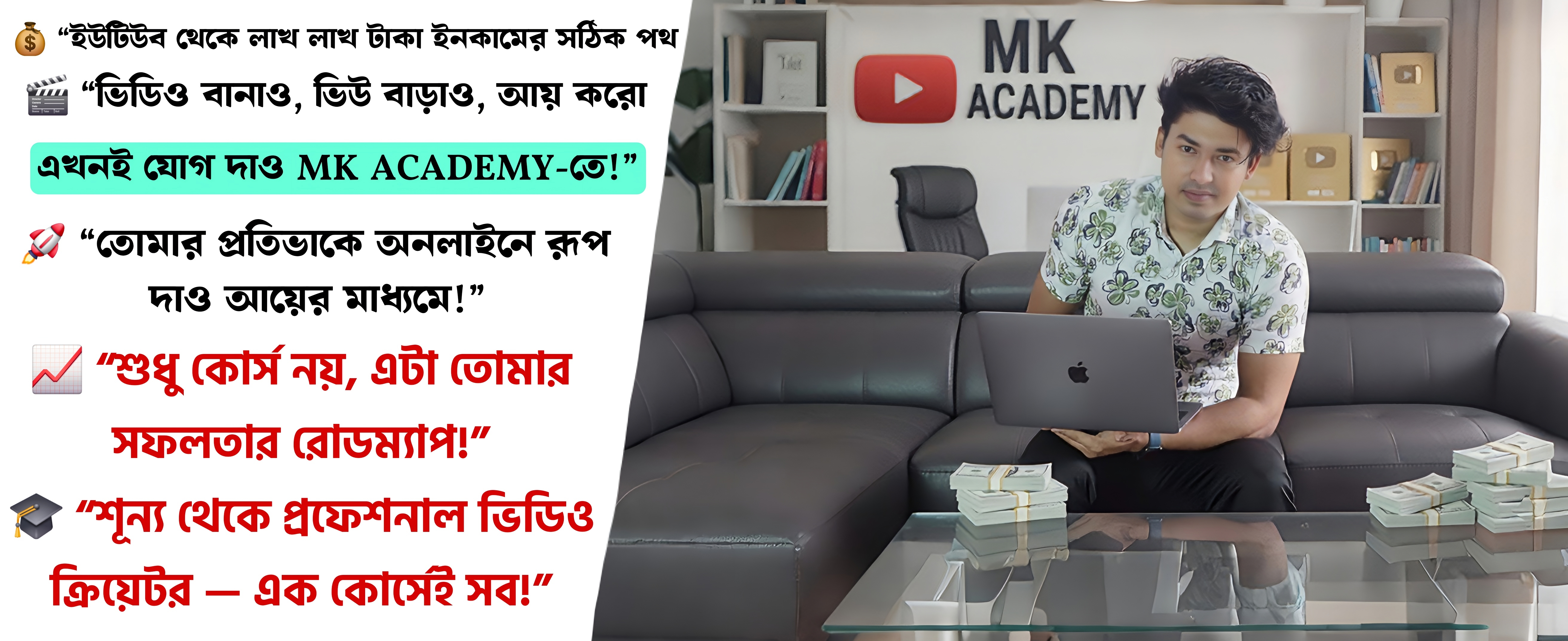 💰 ইউটিউব থেকে লাখ লাখ টাকা আয়ের সঠিক পথ ✅